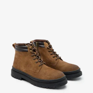 Light Brown Thick-Sole Boots