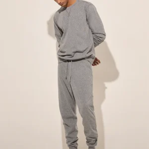 Gray Mens Track Pants