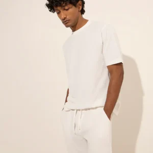 White Mens Night Wear Combo