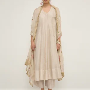 Off-white Royal Indian Suit