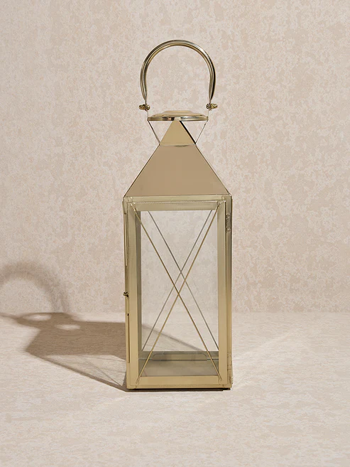Home Gold House Lantern - Small