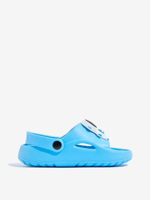 Yellow Blue Applique-Detailed Clogs - Image 2