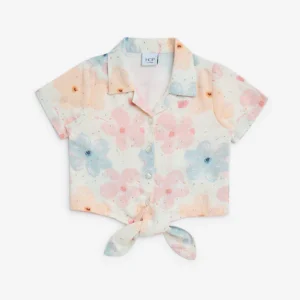 Kids Pink Floral Jacket