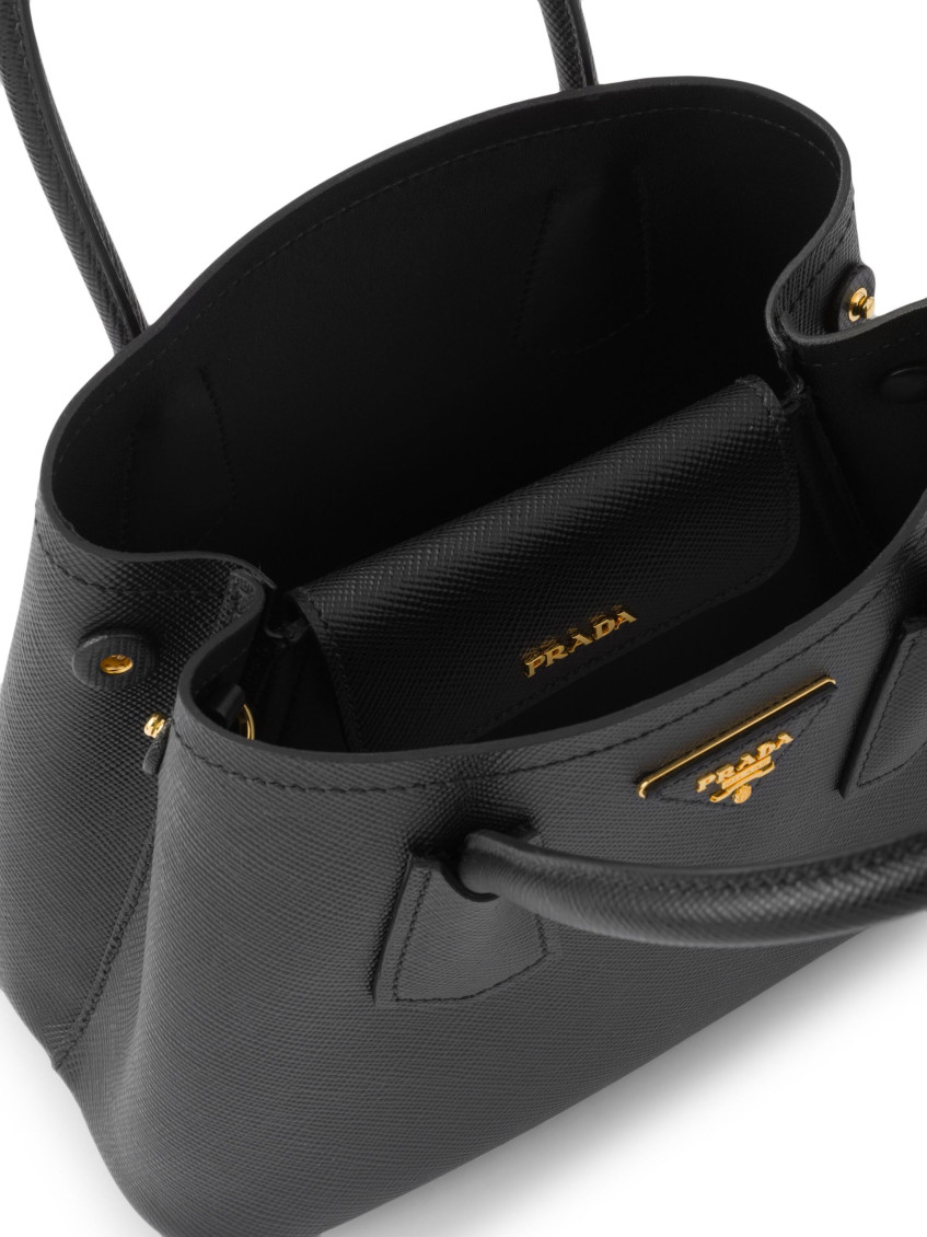 Prada Black Saffiano Leather Tote - Image 3