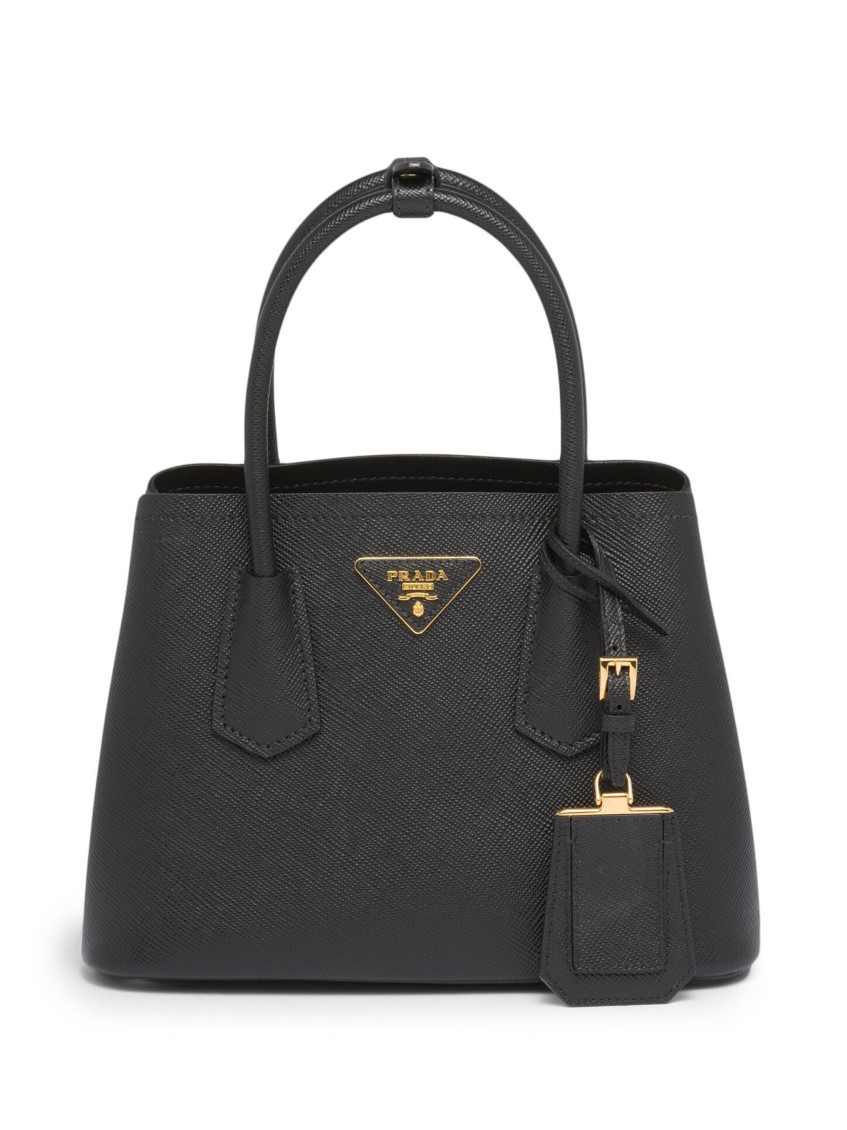 Prada Black Saffiano Leather Tote