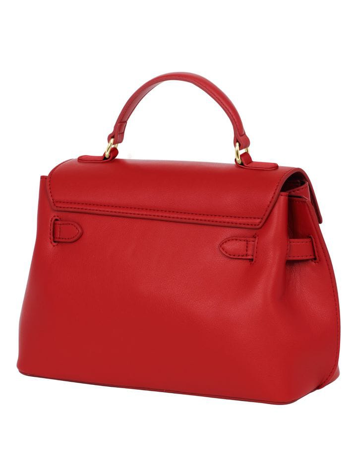 Cavalli Class Red Leather Satchel - Image 2
